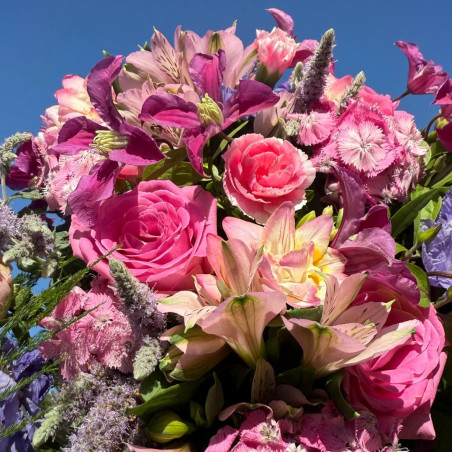 Bouquet Clématites été Bouquet Clématites été