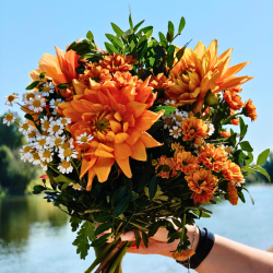Bouquet de fleurs Terracotta à petit prix - Fleurs Ô Naturel