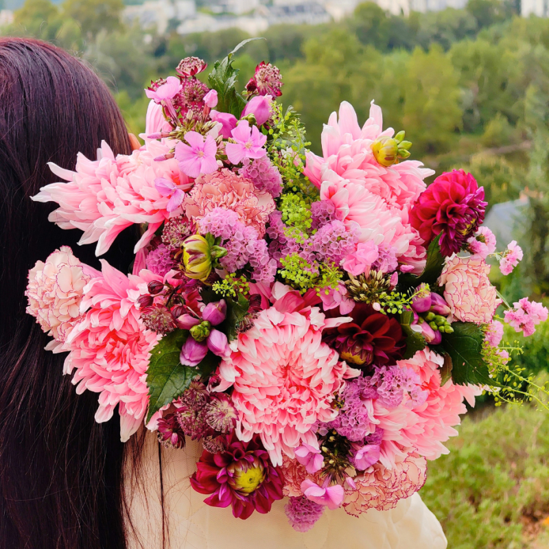 Bouquet de saison prêt à offrir - Fleurs Ô Naturel