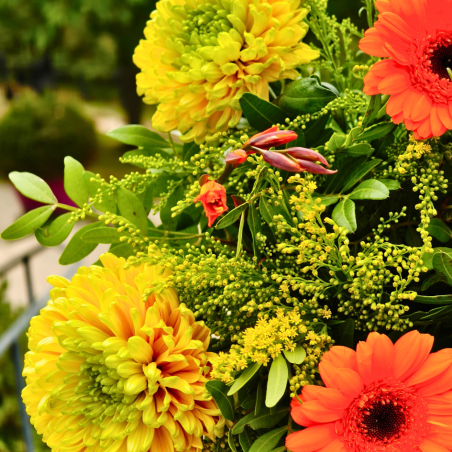 Bouquet de fleurs Terracotta à petit prix - Fleurs Ô Naturel